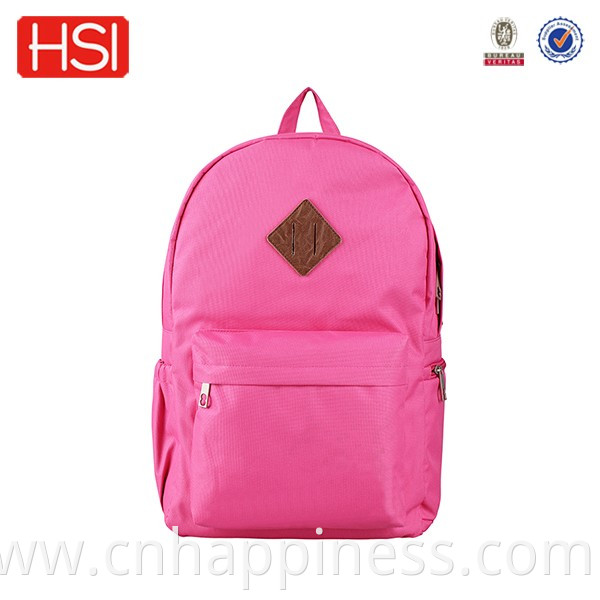 2022 new design polyester 600D school bag for students